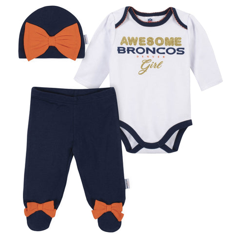 Denver Broncos #00 nfl INFANT BABY NEWBORN Jersey 18 M 18M 18 Months