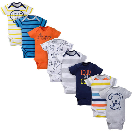 orange baby boy outfit