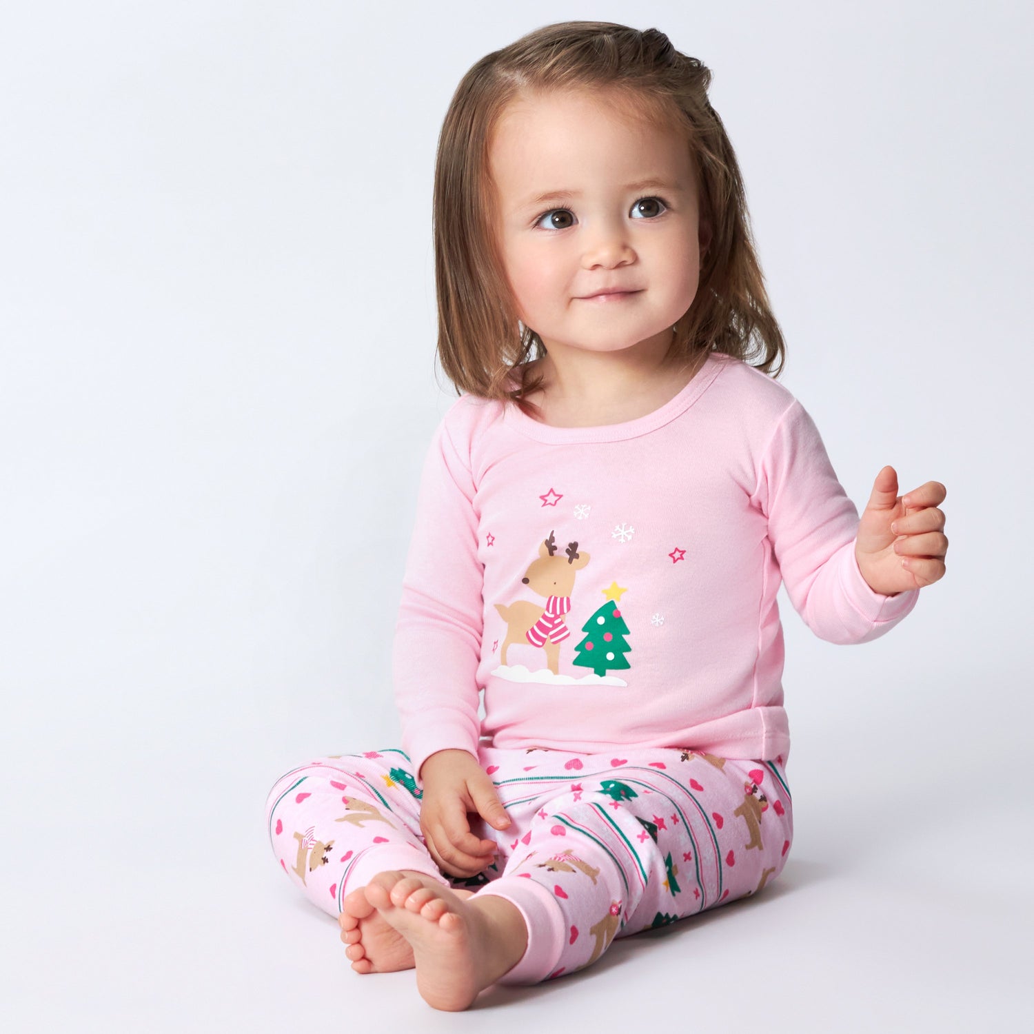 de eerste Melodrama Frustrerend Pink Christmas Pajamas - 2 Piece Set | Gerber Childrenswear