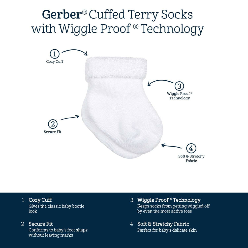 Gerber® Childrenswear Birdseye Cloth Pre-Fold Diapers - 10 Pack, 14 x 20 in  - Fry's Food Stores