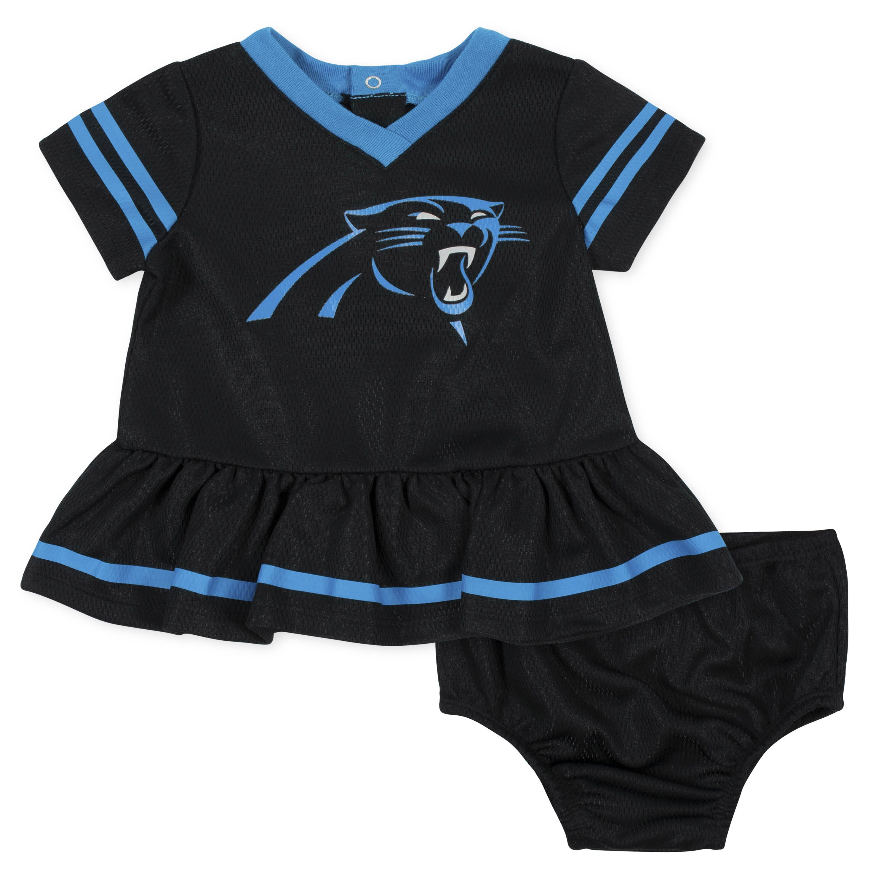 panthers baby cheerleader outfit