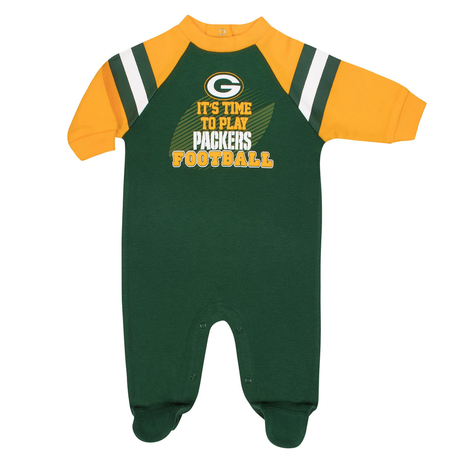 Baby Girls Green Bay Packers Cheerleader Dress and Diaper Cover