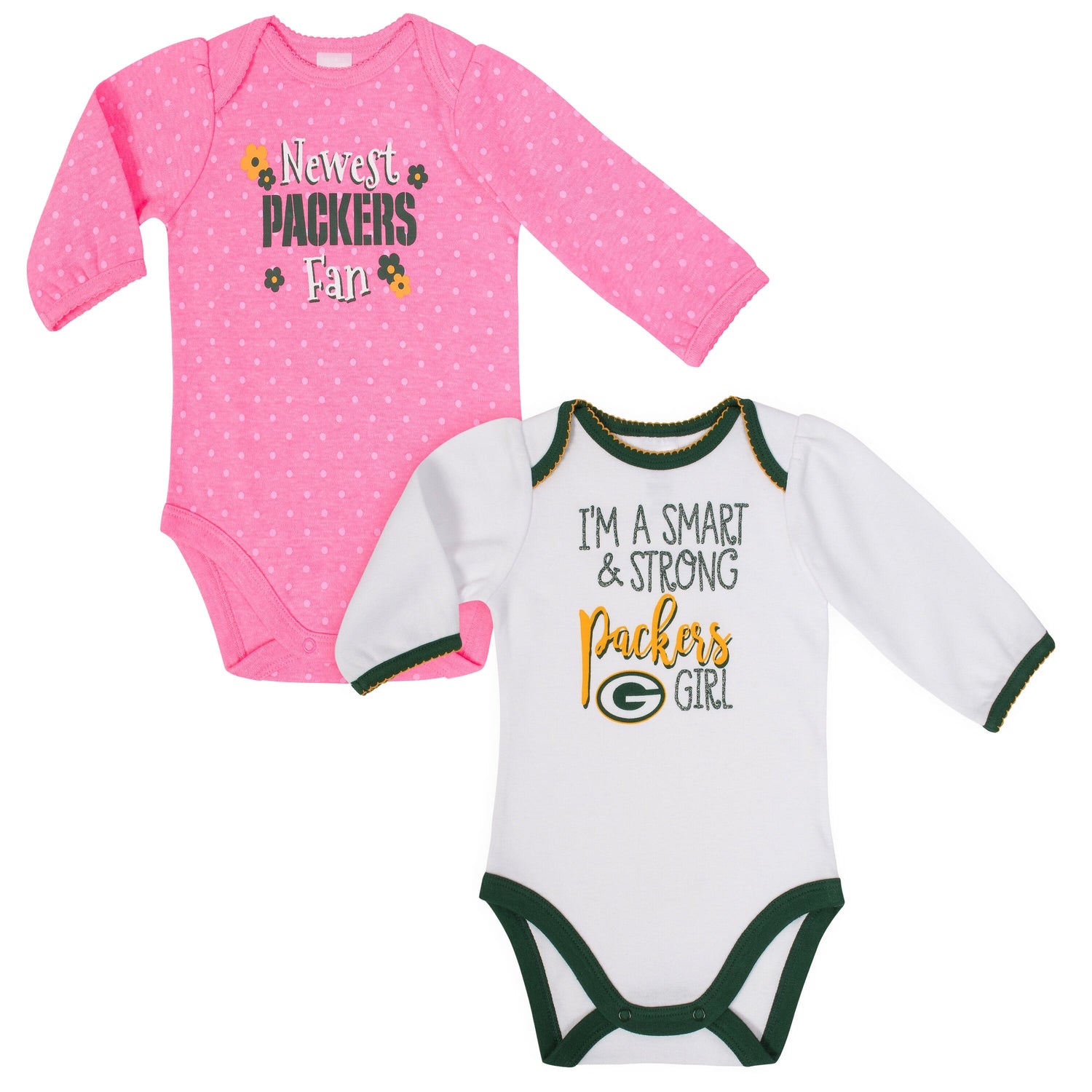 Packers newborn/infant clothes girl Packers toddler girl Green bay football  baby