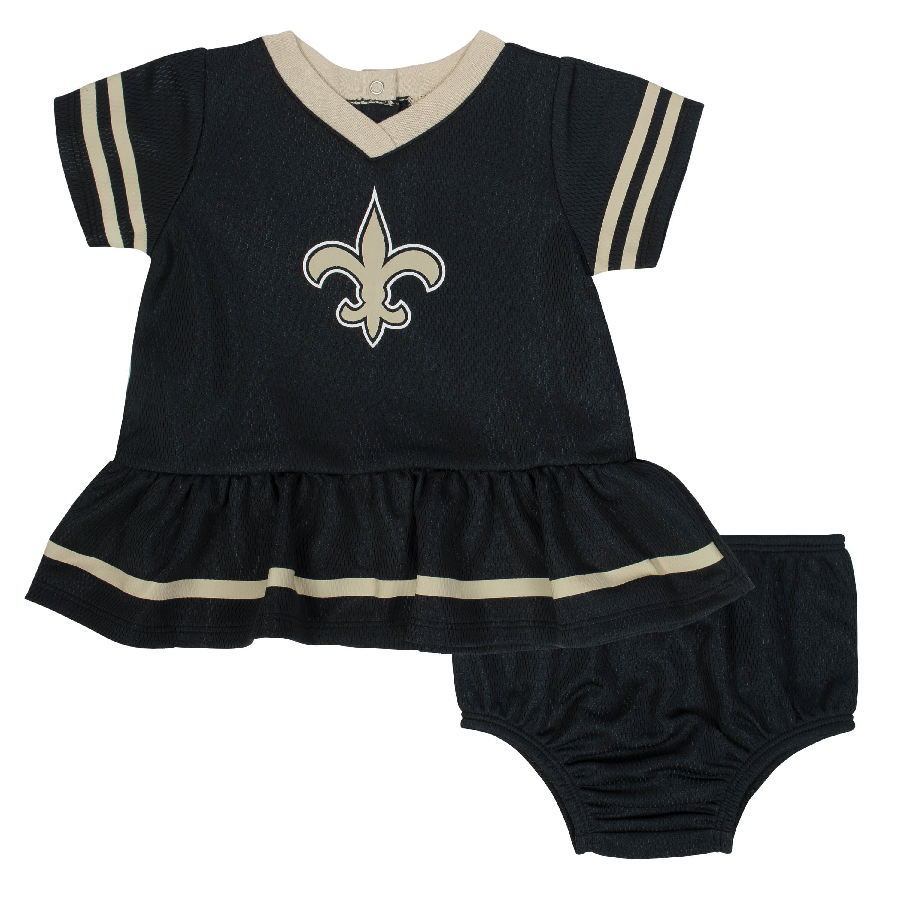 saints baby cheerleader outfit