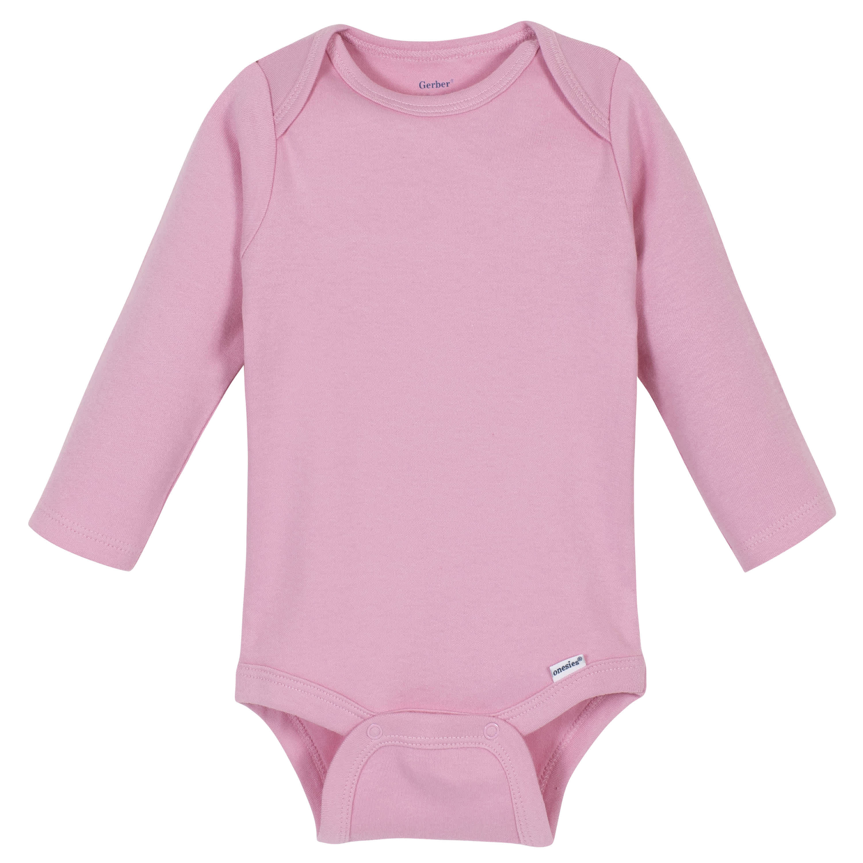 pink long sleeve onesie