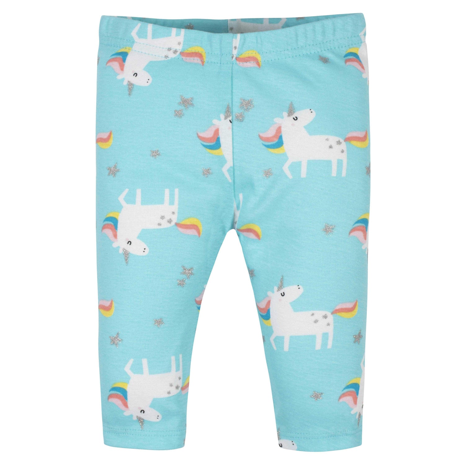 4-Piece Baby Girls Unicorn Onesies® Bodysuit, Skirted Panty, Shirt, an ...