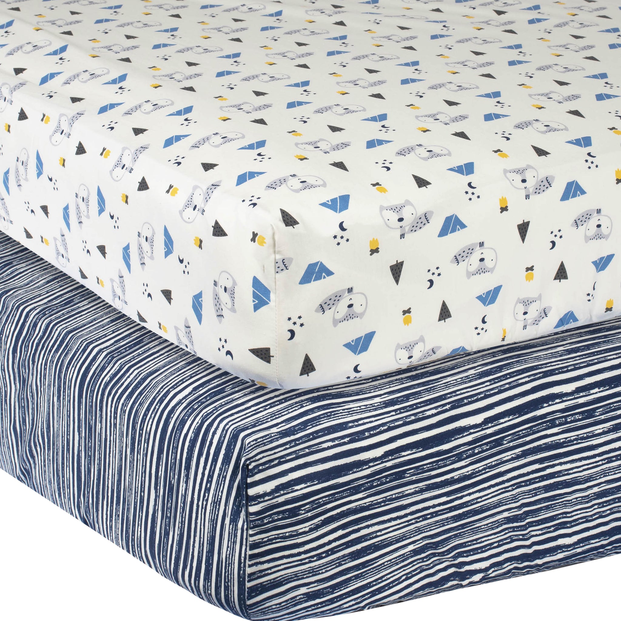 fitted crib sheets boy