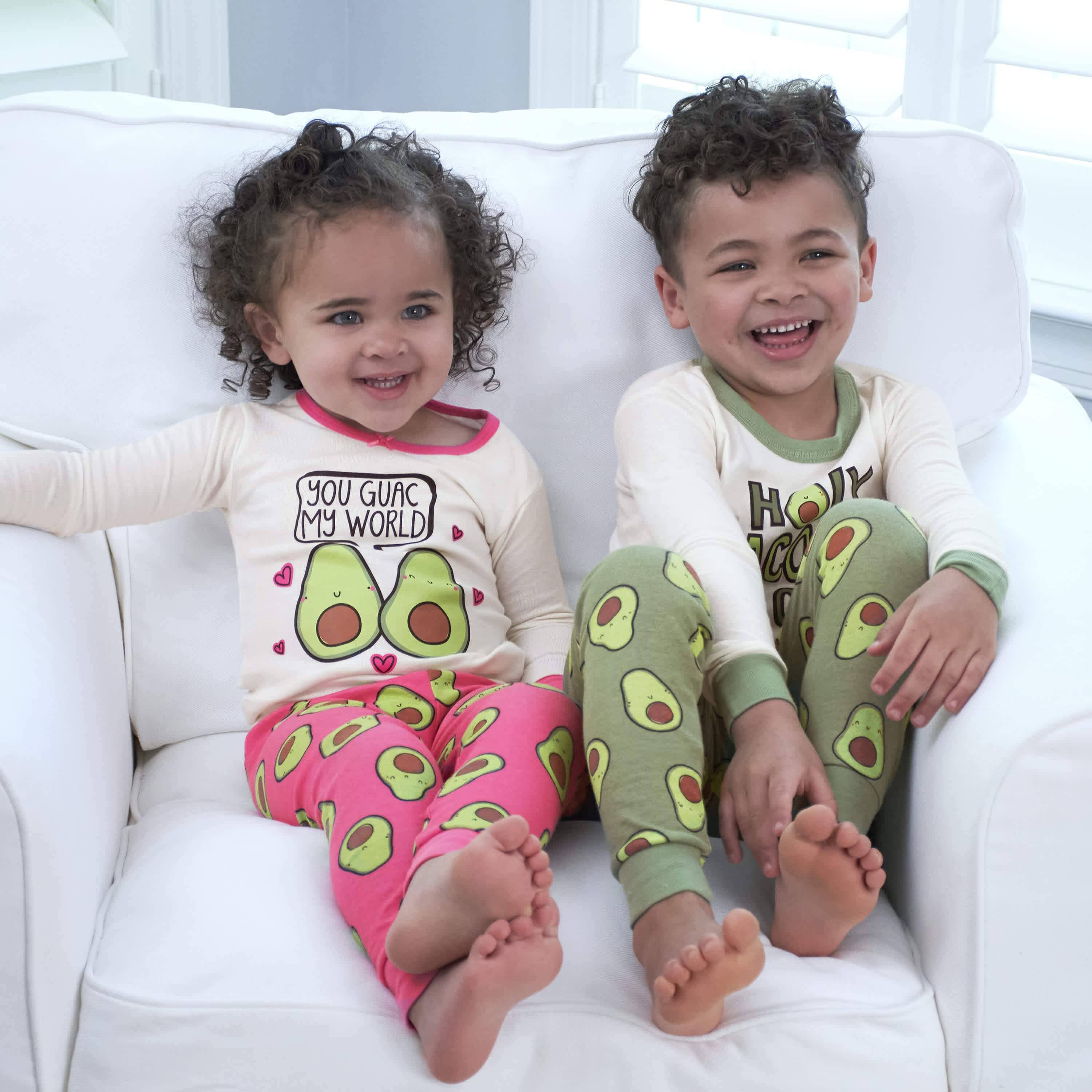 4-Piece Infant & Toddler Girls Cherry Kisses Snug Fit Cotton