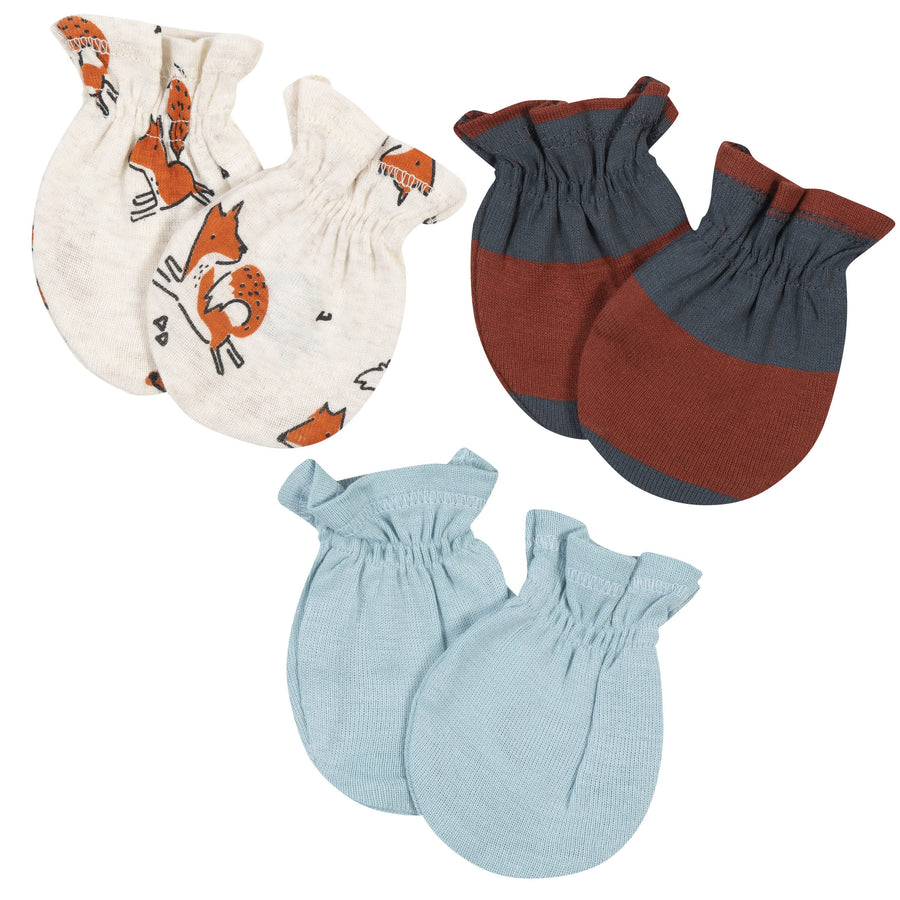 Buy Gerber Childrenswear Gerber 4-Pack Baby Boys Bear No Scratch Mittens  2024 Online