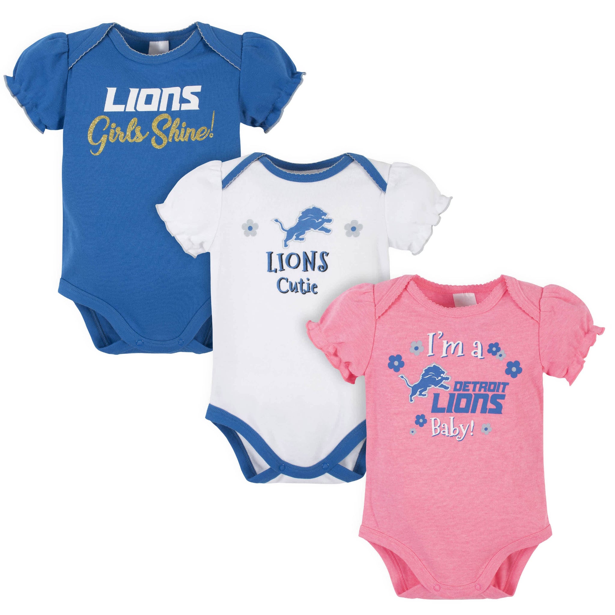 detroit lions baby girl clothes