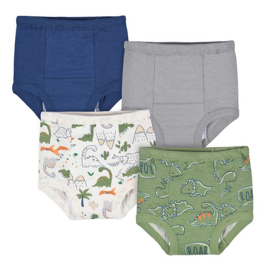 Gerber Toddler Boys Organic Cotton Reusable Training Pants, 3-Pack