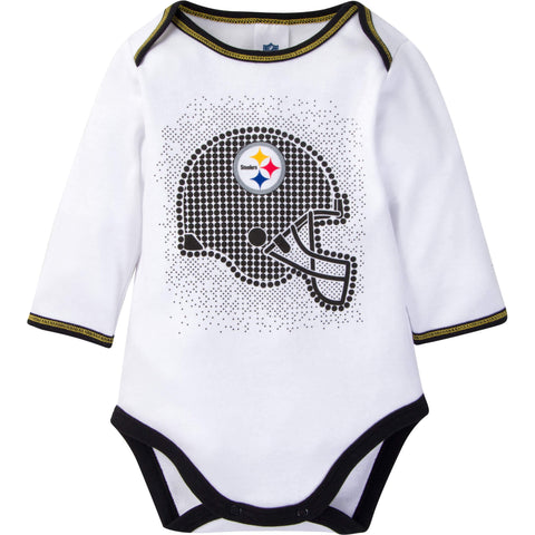 NFL Pittsburgh Steelers Baby Boys Team Uniform Footysuit 