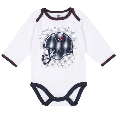 Houston Texans Baby 0/3 months Jumper , Blue w/ Helmet, one piece, creeper