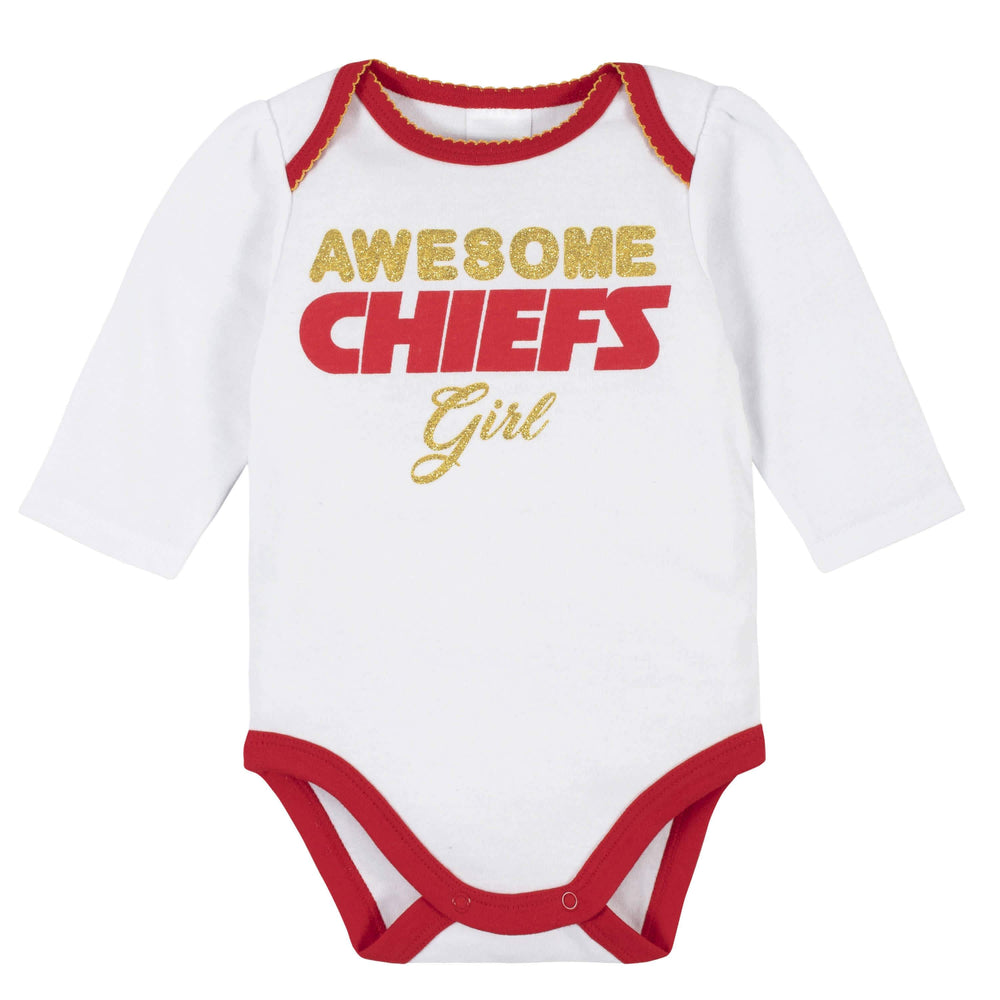 Gerber Childrenswear NFL Kansas City Chiefs Boys 2018Short Sleeve Field  Tee, Black, 3T : : Clothing & Accessories