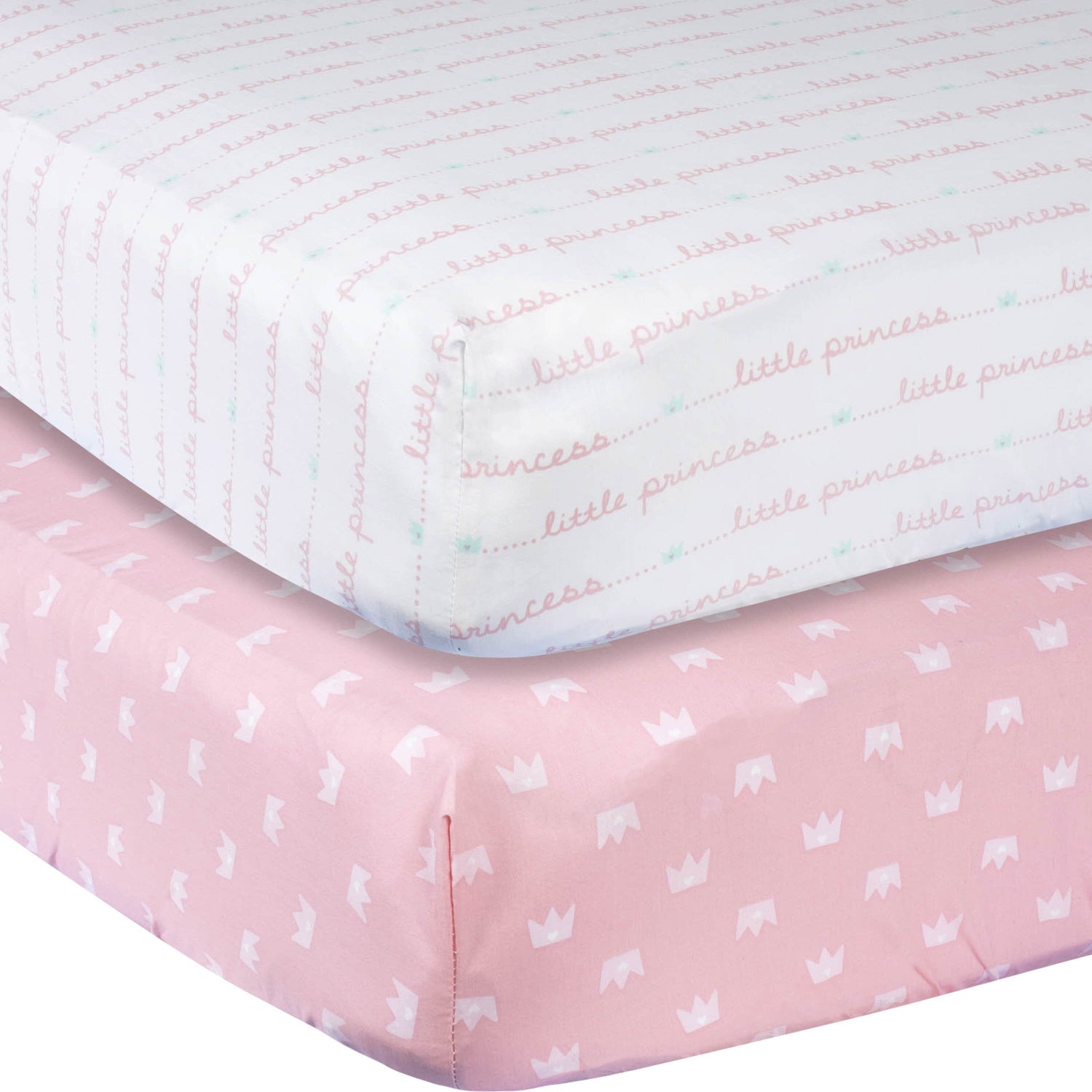 baby girl fitted cot sheets