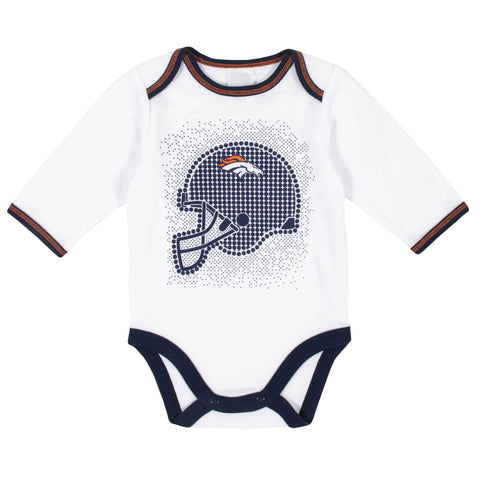 2pc Denver Broncos NFL Cheerleader Jersey Set Infant Baby Newborn 0 - 3  months