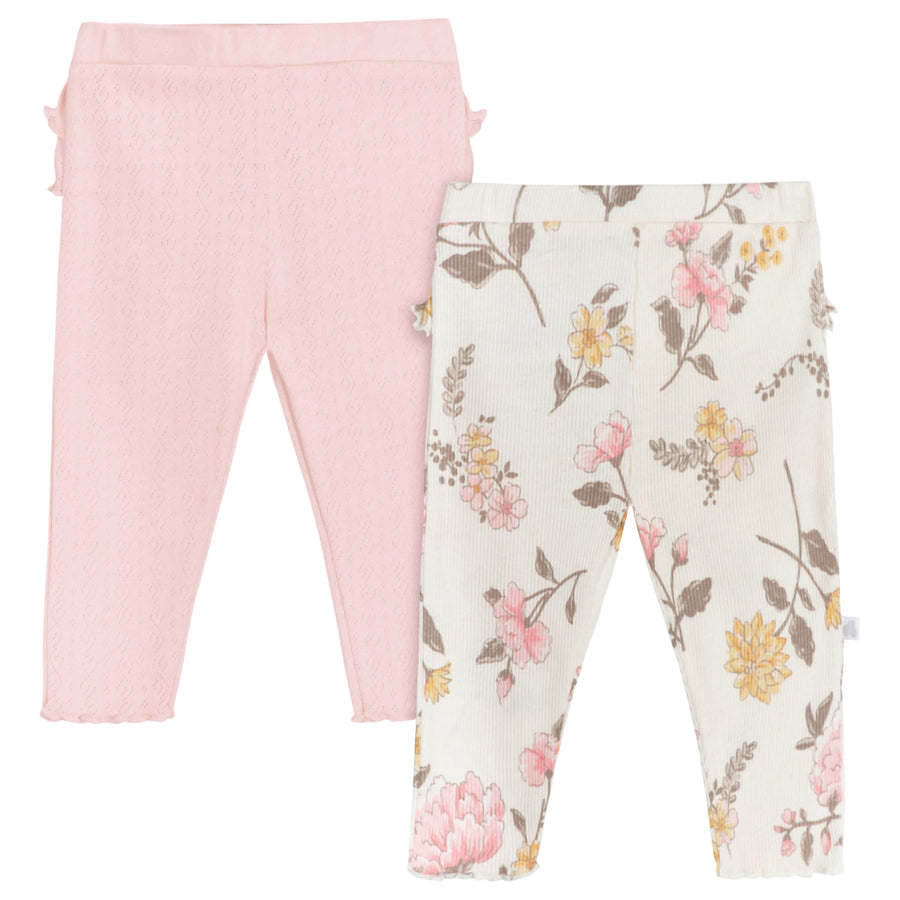3-Pack Baby Girls Vintage Floral Short Sleeve Bodysuits – Gerber