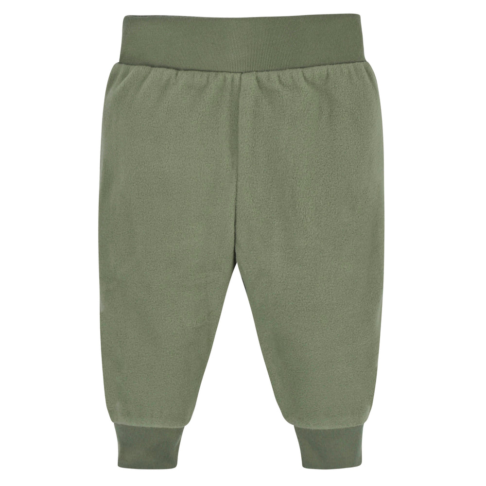 Toddler Boys' Woven Jogger Pants - Cat & Jack™ Olive Green 18m