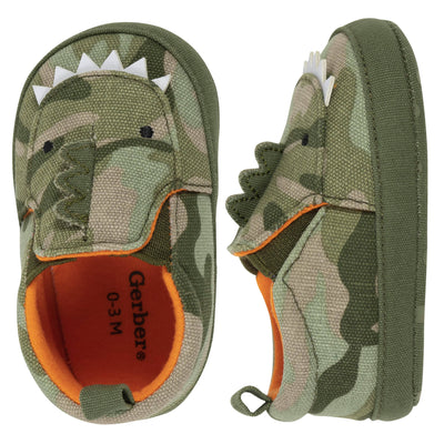 Baby Boys Camo Dinosaur Shoes – Gerber Childrenswear