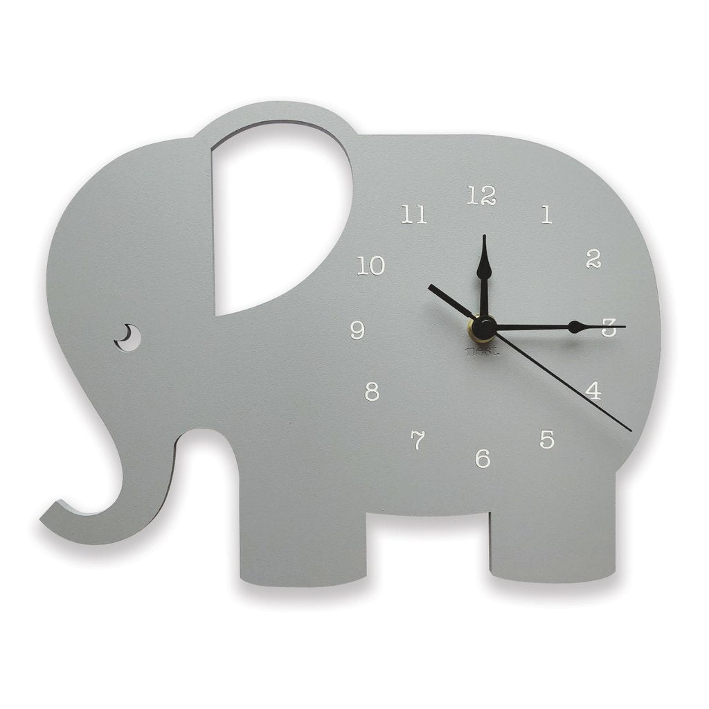 Nursery Wall Clocks Elephant