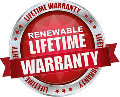 Renewable Lifetime Warranty