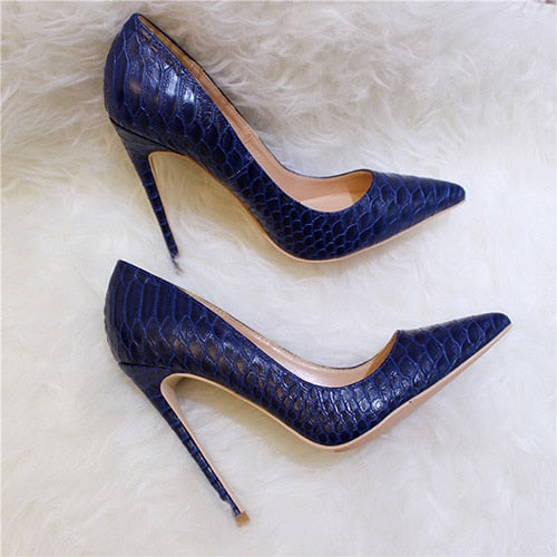 navy blue heel shoes