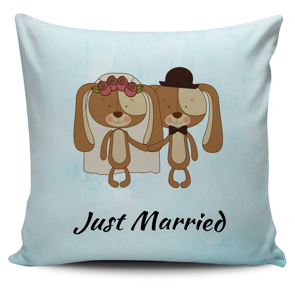 Just Married Pillow Cases