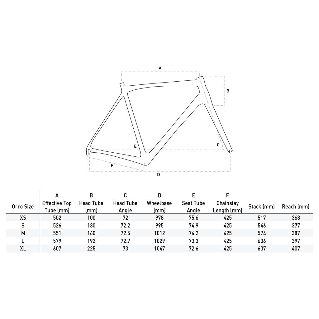 orro terra gravel flatbar 105 bike