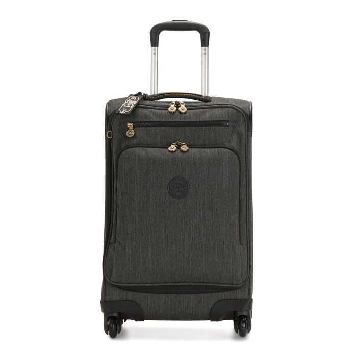 Kipling Youri Spin 55 Cabin Spinner Trolley Bag Black Indigo