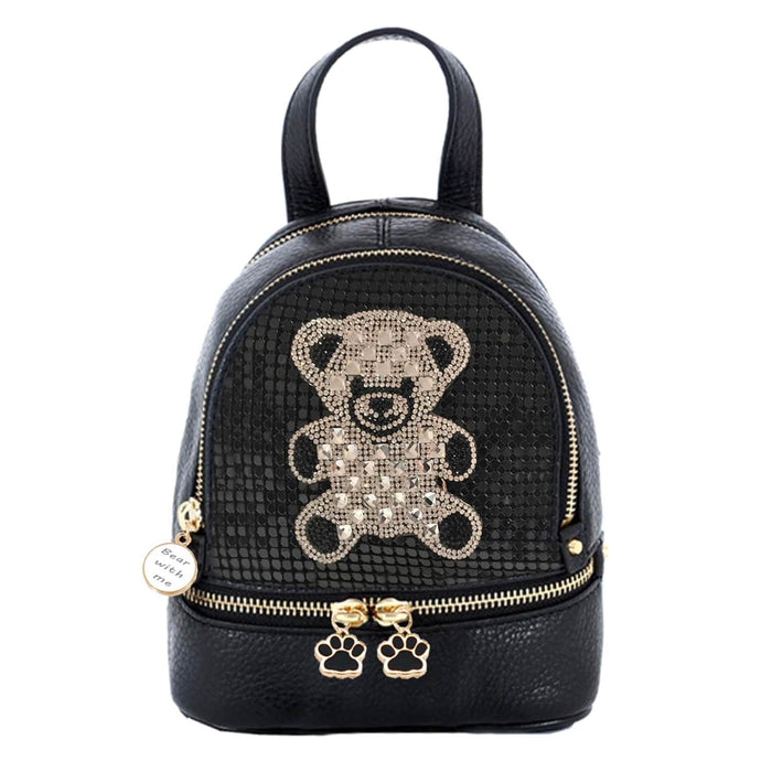 Moliabal Backpack With Bear Decoration Mol 901 Jashanmal Home