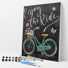 Enjoy the Ride Paint by Numbers Kit