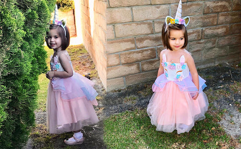 unicorn dress for 2 year old
