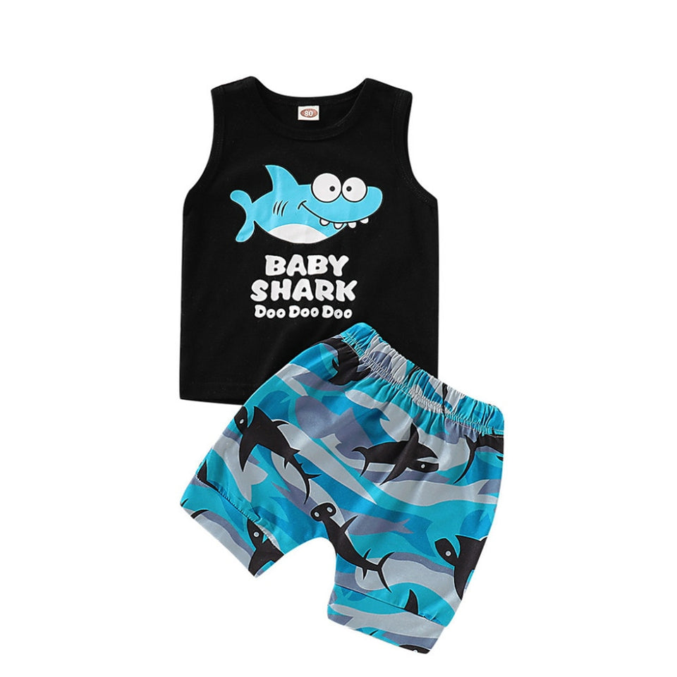 baby shark infant outfit