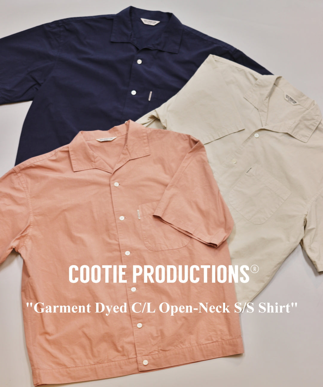 ショッピング大特価祭 COOTIE PRODUCTIONS Garment Dyed Set Up