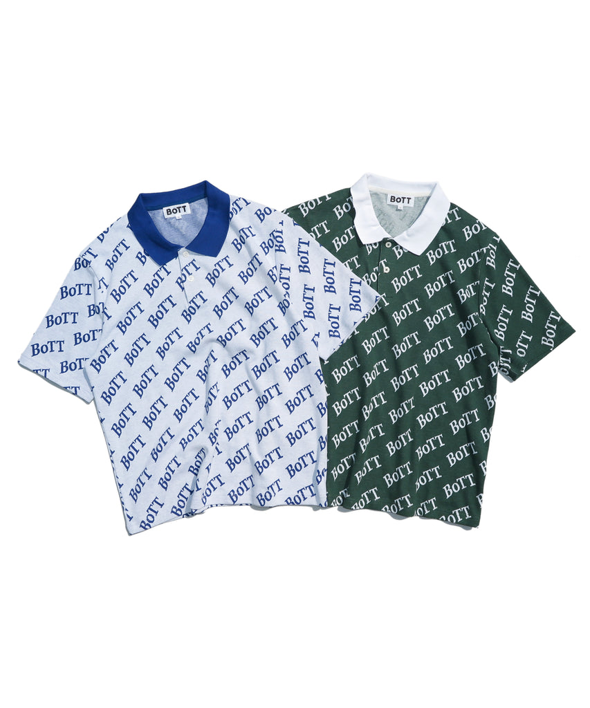 新品在庫あり BoTT square Logo S/SL Jacquard Polo Lサイズ | www 