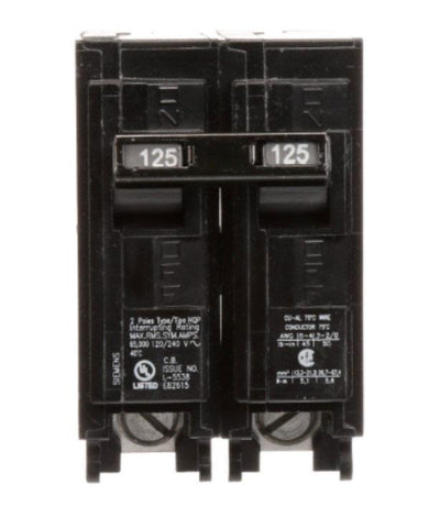 Q2125H - Siemens - 125 Amp 22kA Circuit Breaker – Canada Breakers