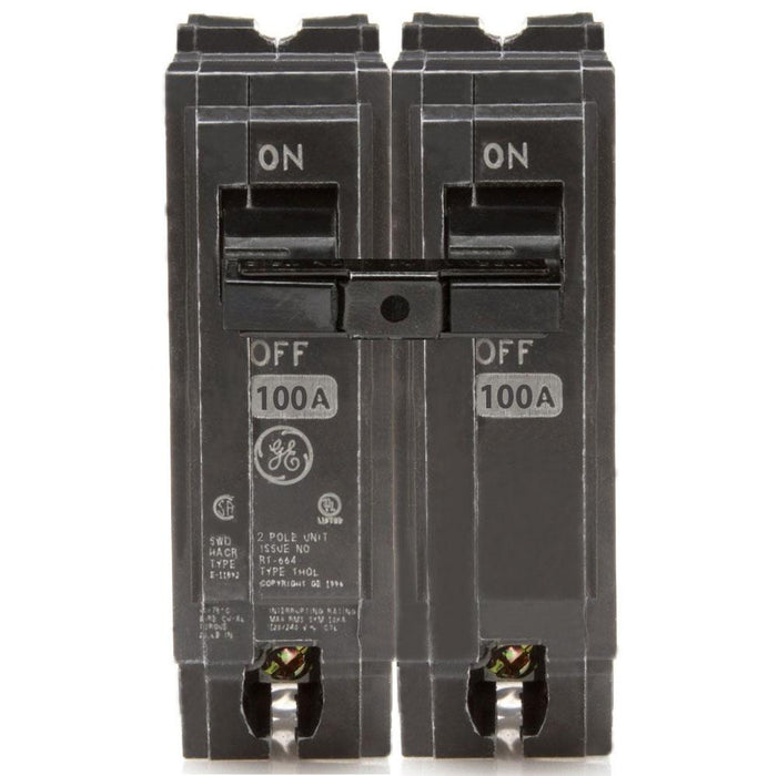 ge 100 amp main breaker panel