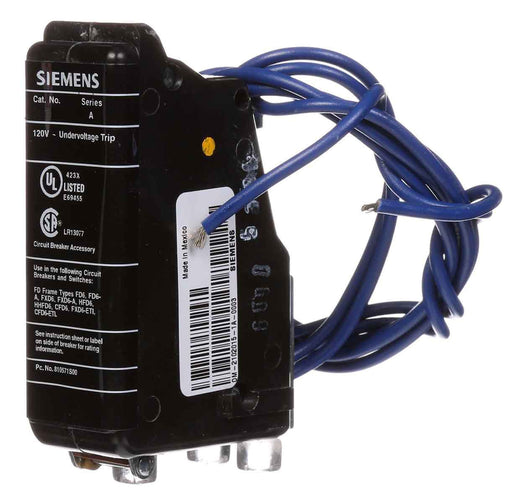 U06ED60 - Siemens 480 Volt Circuit Breaker Internal Accessory