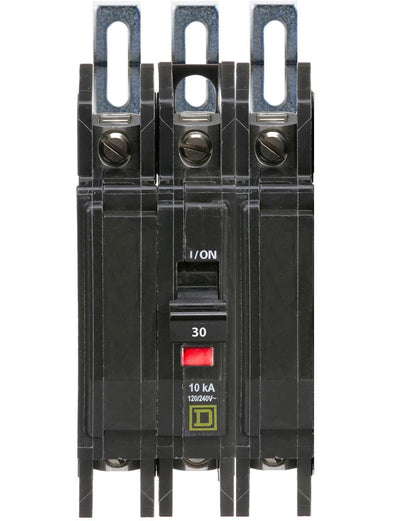 QOU330 - Square D 30 Amp 3 Pole 240 Volt Miniature Circuit Breaker