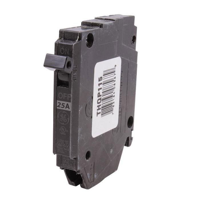 THQP125 - GE 25 Amp 1 Pole 240 Volt Plug-In Molded Case Circuit Breaker