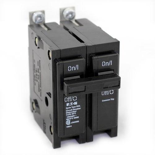 double 40 amp breaker