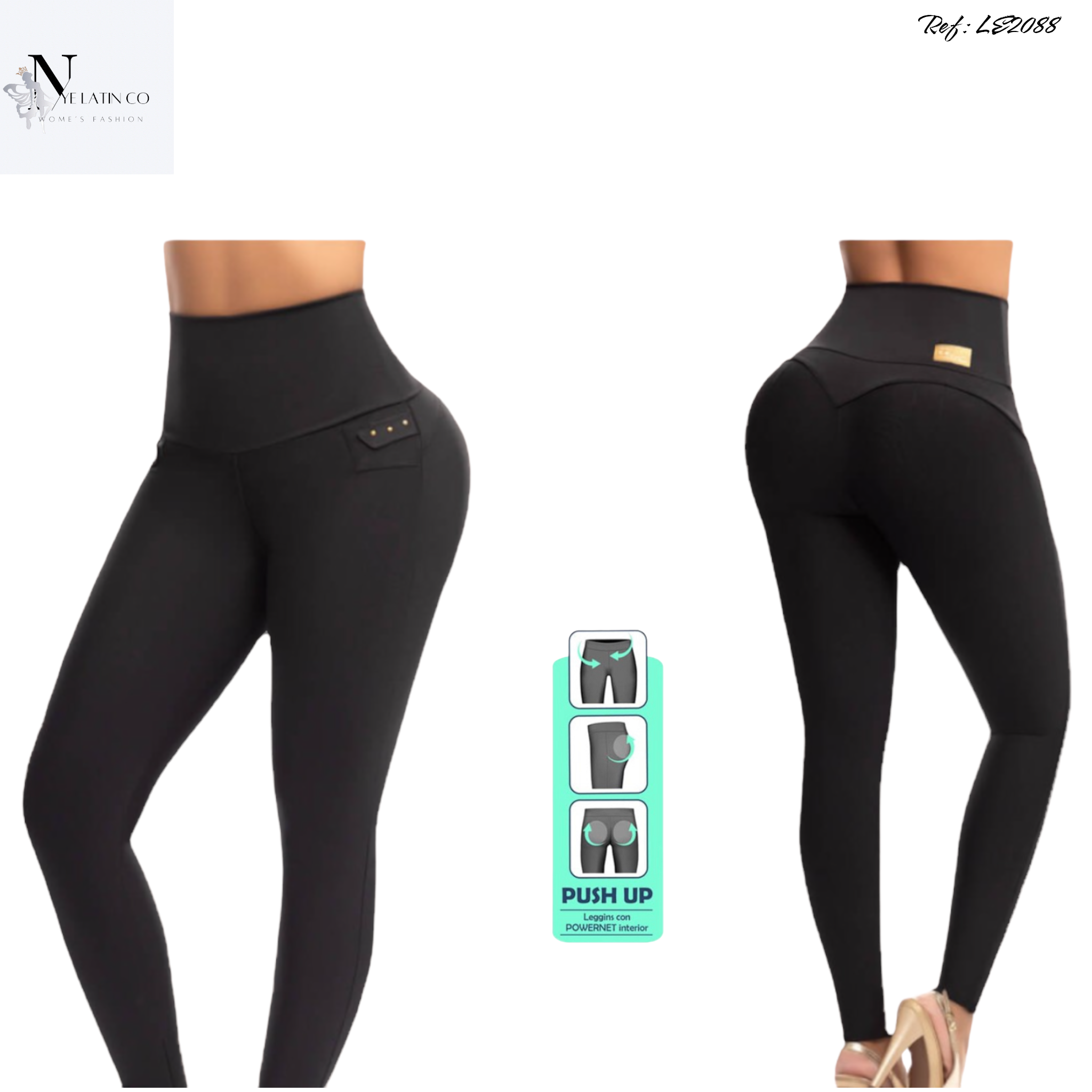 LEGGING WITH INTERNAL FAJA – NYE Latin Co.