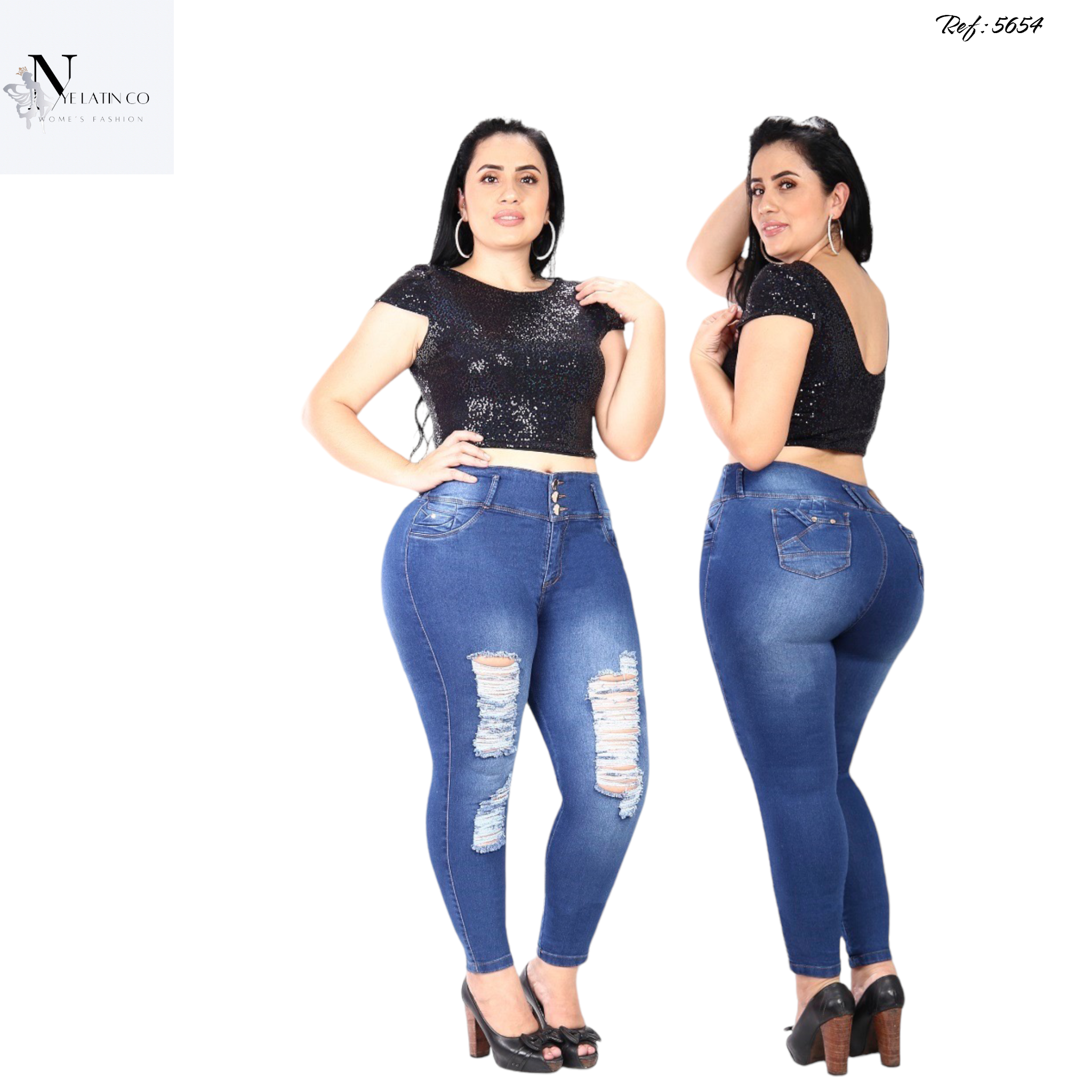 Faded Style Jeans – NYE Latin Co.