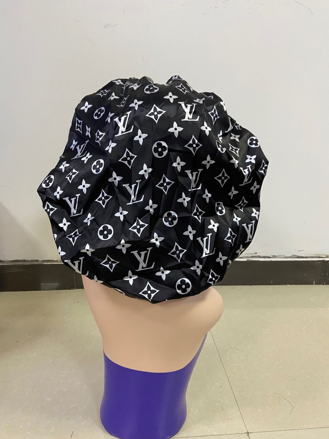 Jadakiss Louis Vuitton Bonnet Monogram Hat & Scarf Splash