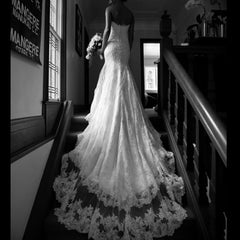 sally bean lace wedding dress