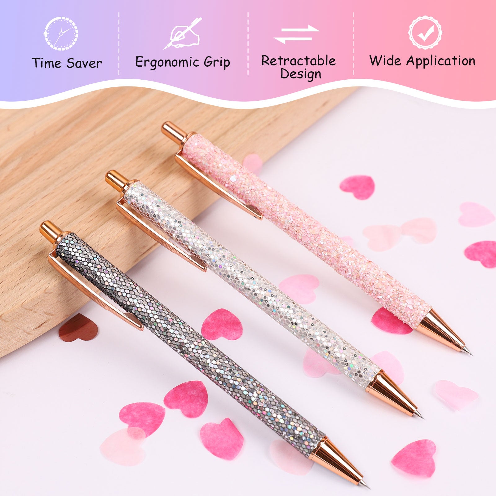 4 Piece Air Release Weeding Pen Craft Retractable Adhesive Vinyl Tool  Glitter Pin Weed Pen Stainless Steel Weeding Tools for Vinyl Pin Pen for  Bubble