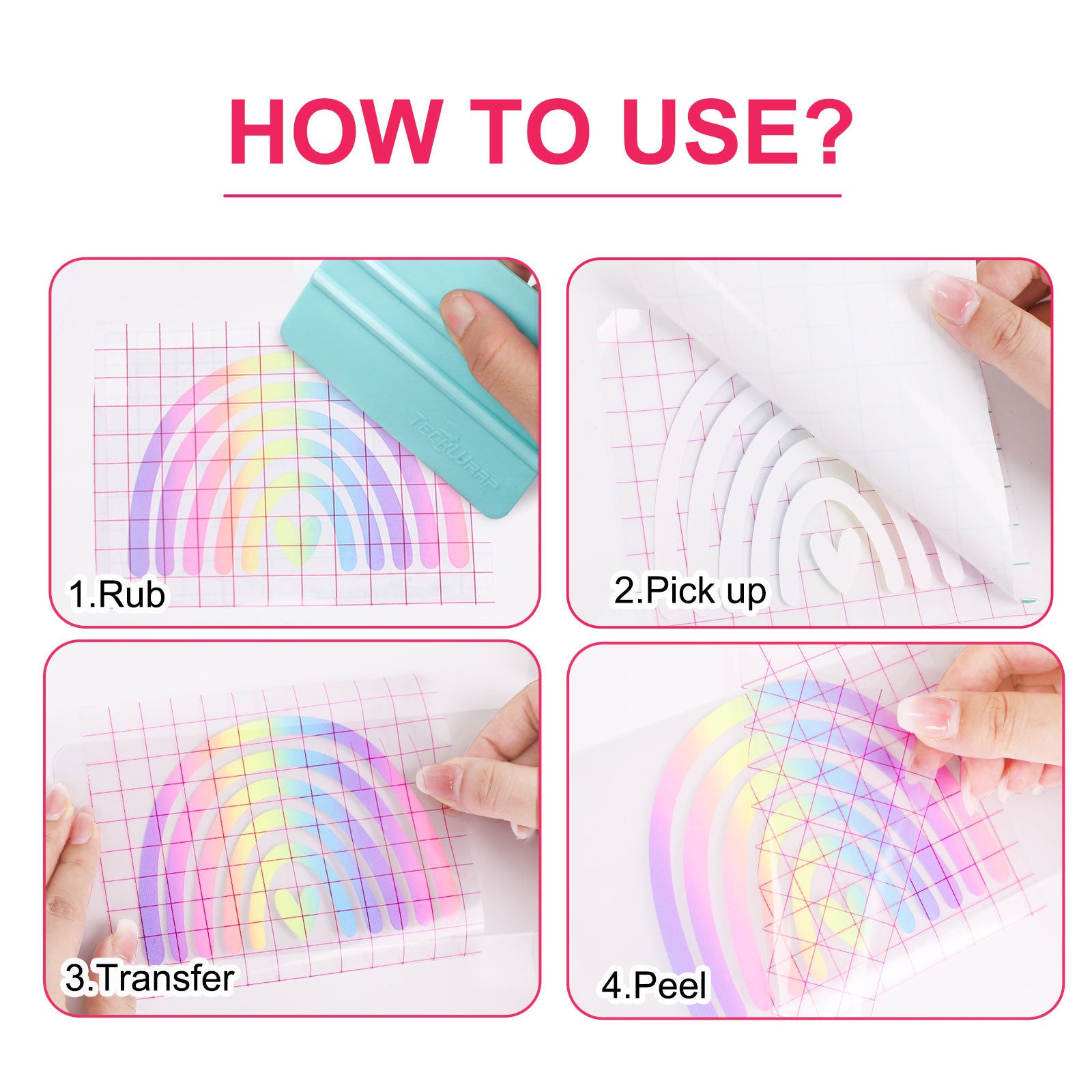 How To Use Transfer Paper With Vinyl– TeckwrapCraft