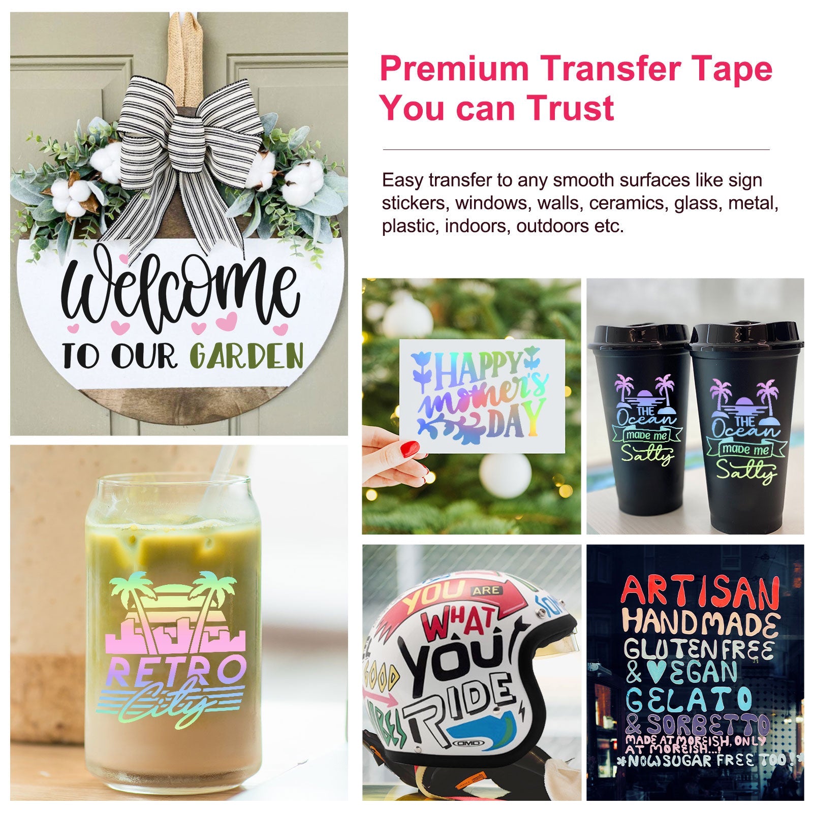 How To Use Transfer Tape With Vinyl?