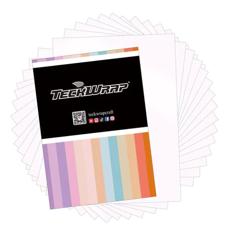Sublimation Sticker Vinyl Transparent A4 20 Sheets