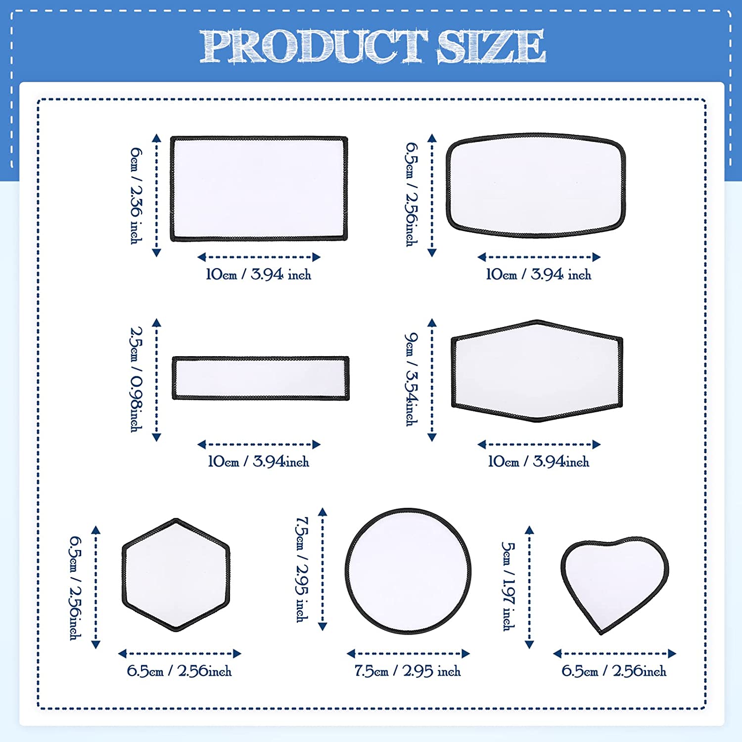 Measure The Size Of The Sublimation Patch And The Beanie’s Printable Area